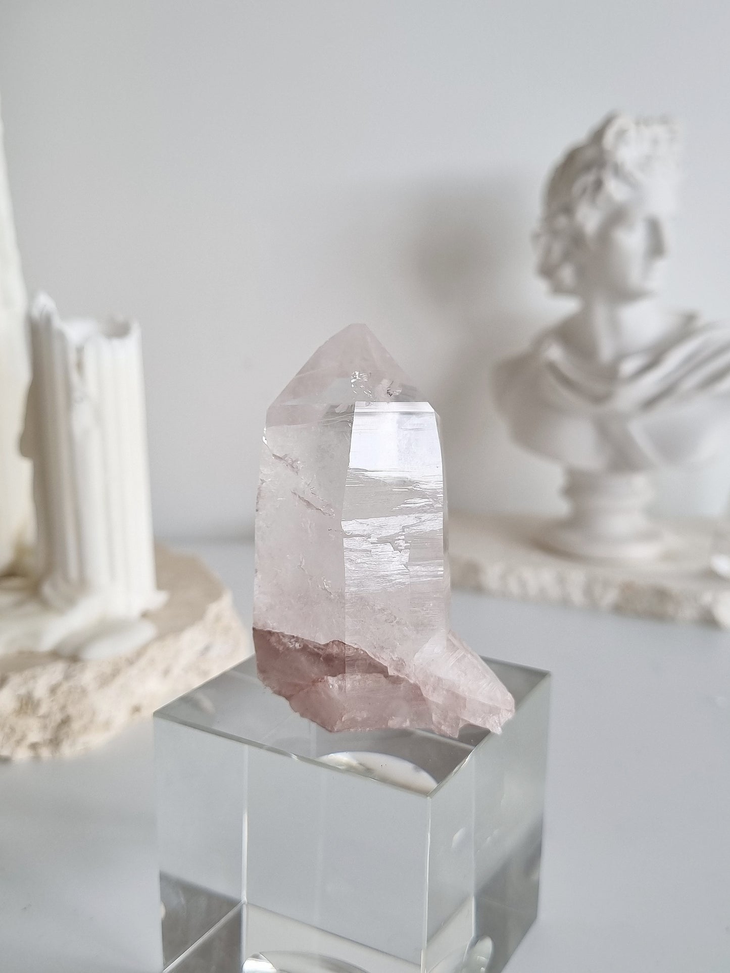 Pink Lemurian Cluster