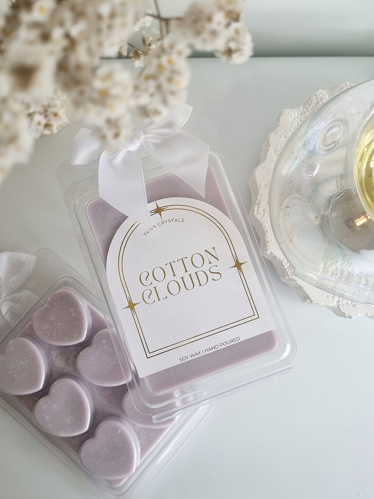 Cotton Clouds Heart Melt