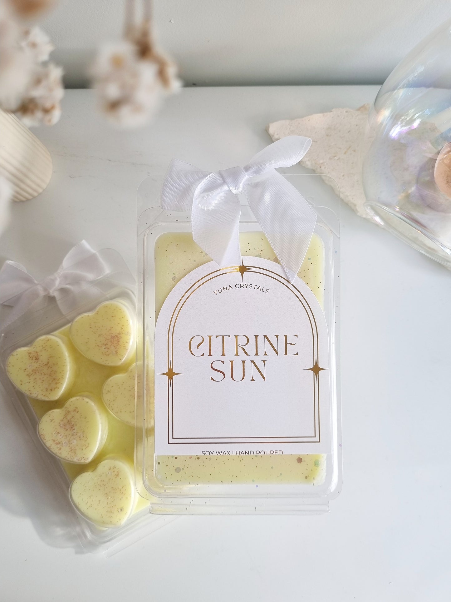 Citrine Sun Heart Melt