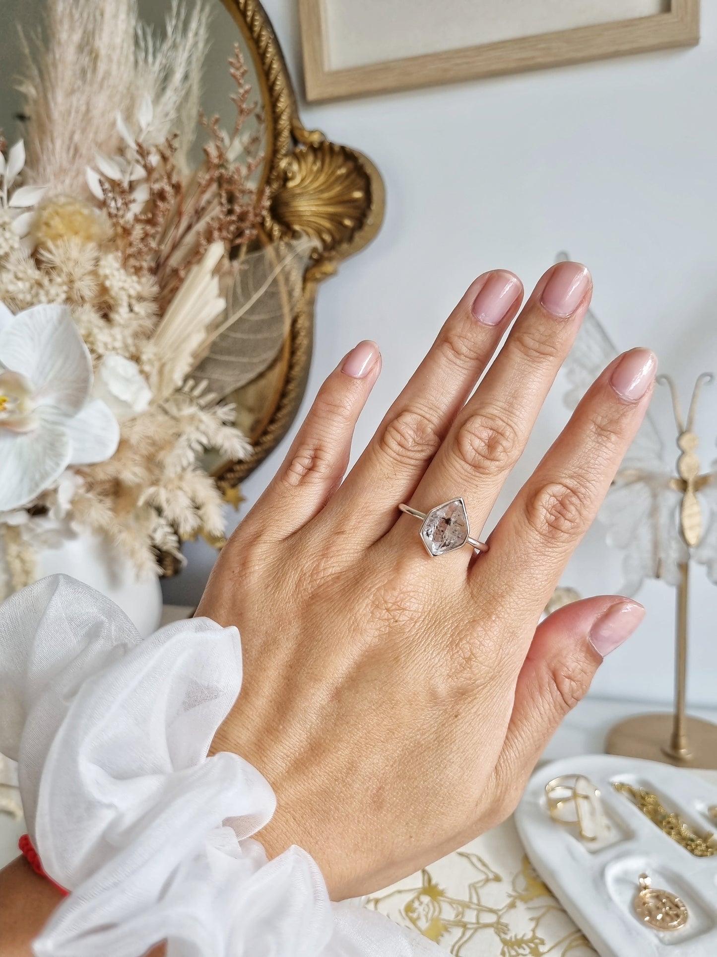 Balochistan Pakimer Ring with Hydrocarbon | Size 13