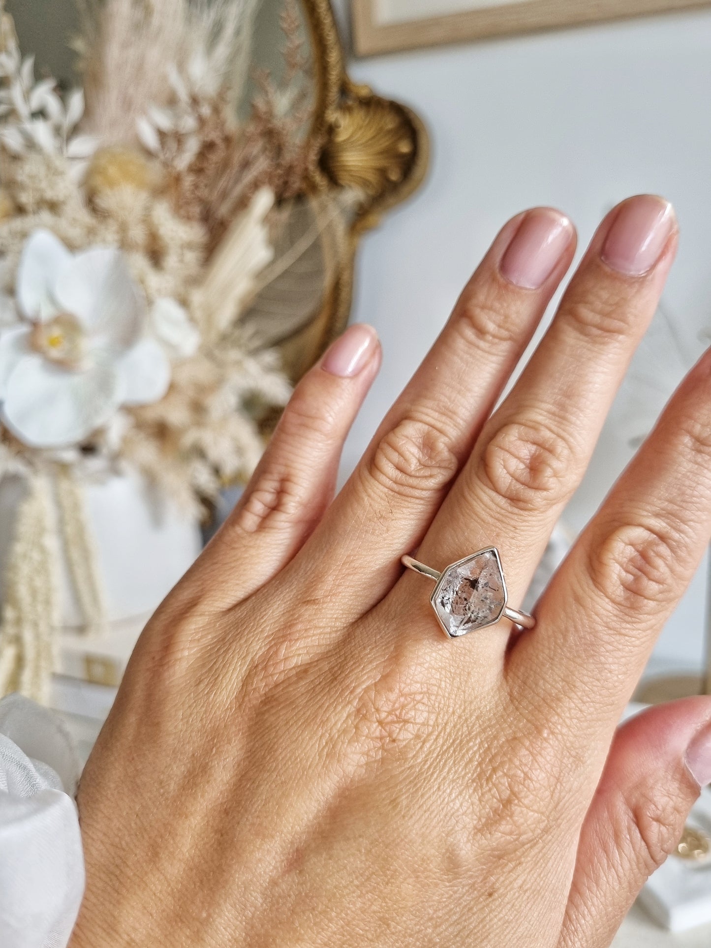 Balochistan Pakimer Ring with Hydrocarbon | Size 13