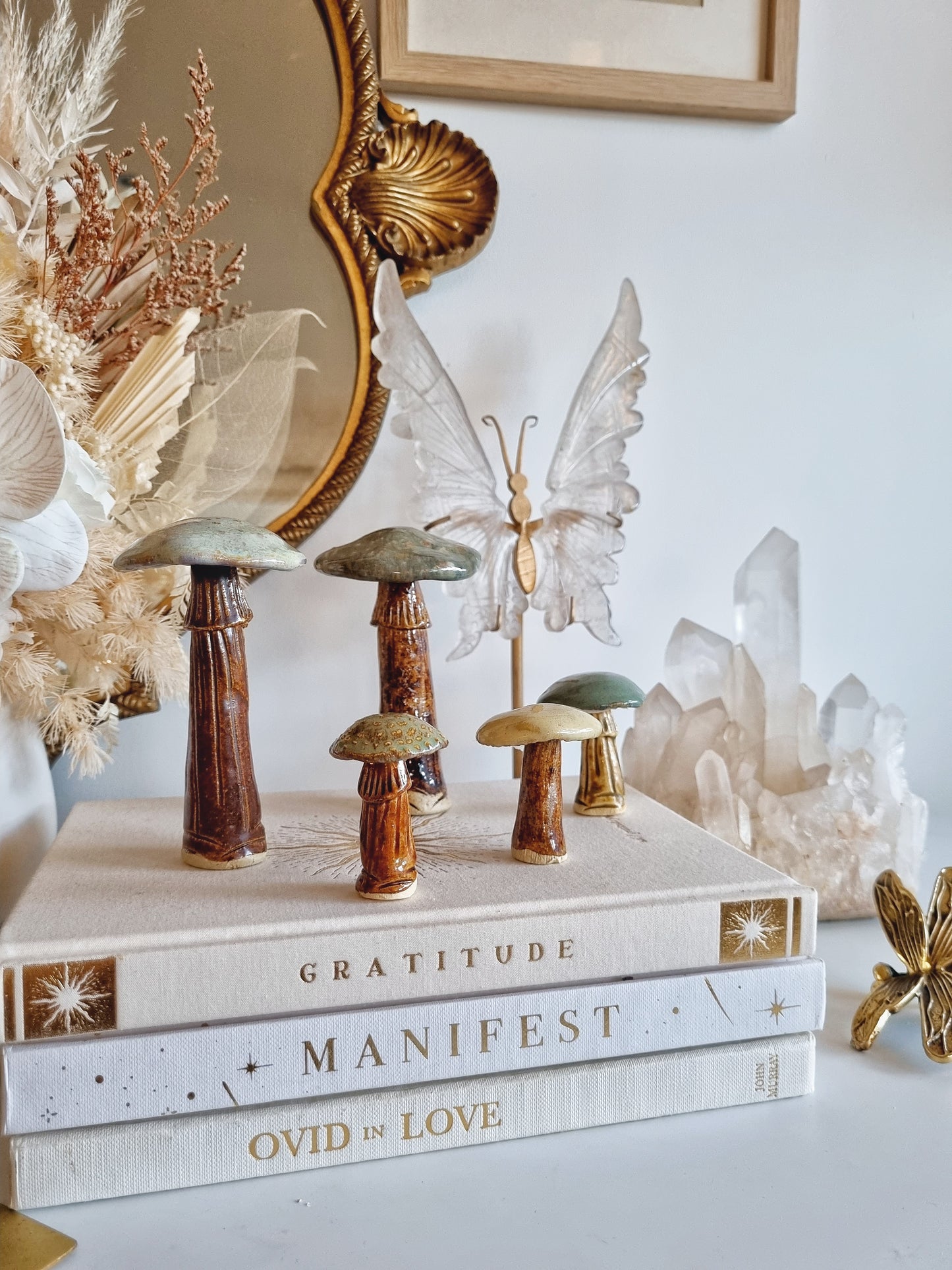 Ceramic Mushroom Set