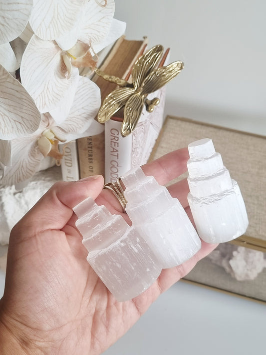 Selenite Mini Tower