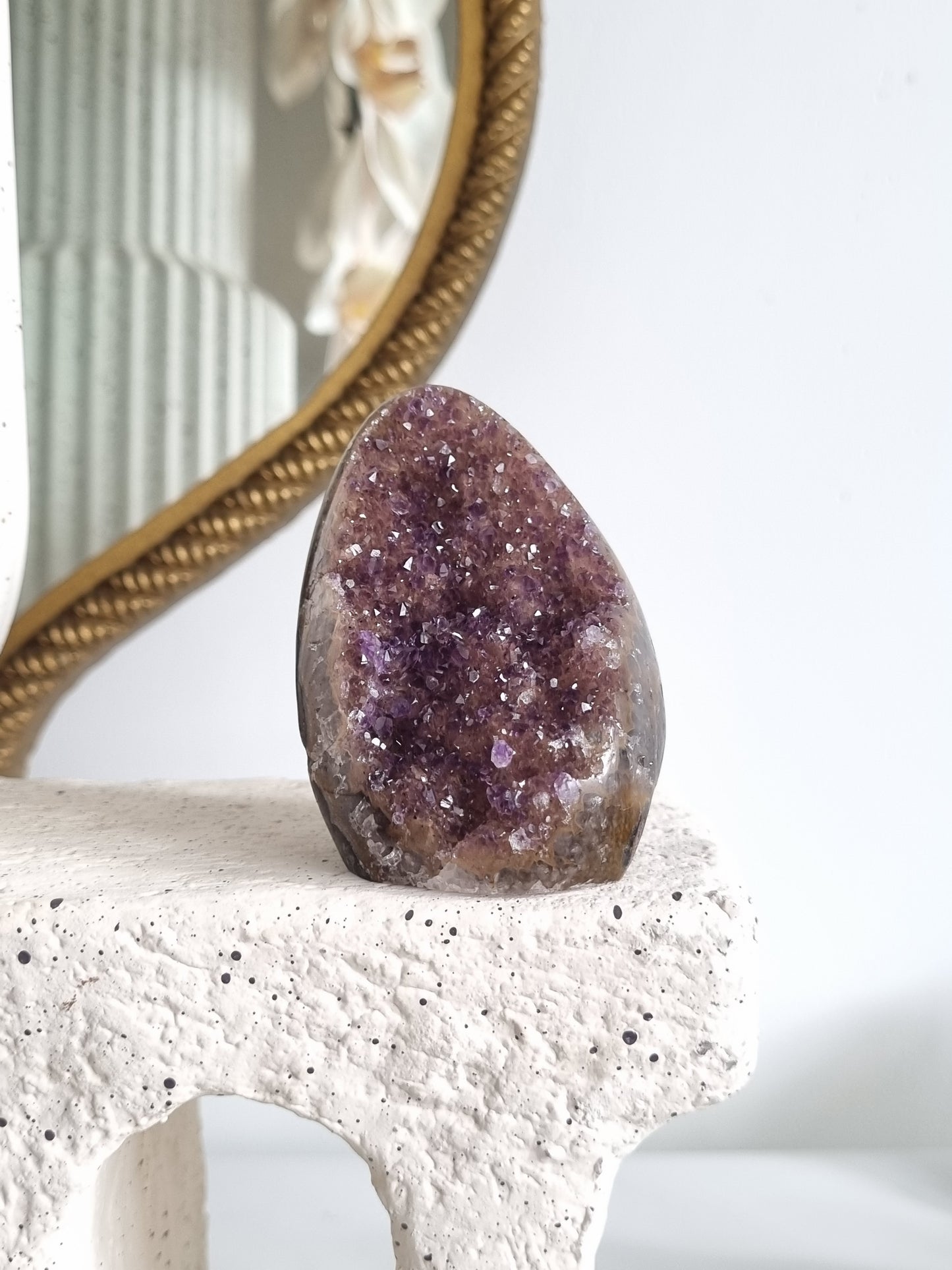Rainbow Amethyst Geode