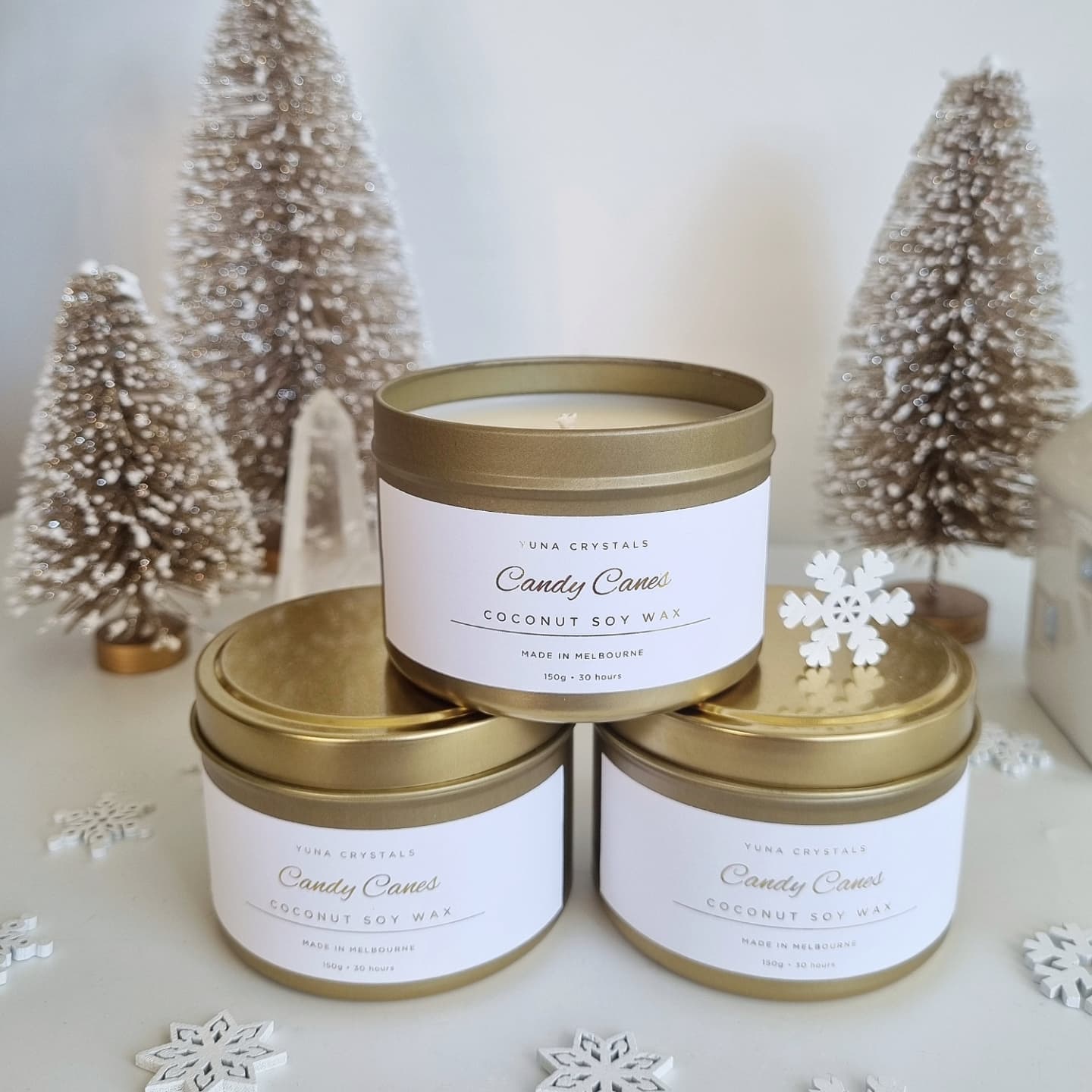 Candy Canes Travel Candle **MOST LOVED**