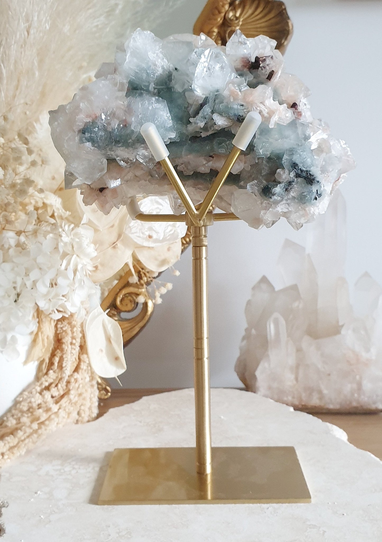 Gold Adjustable "Y" Stand