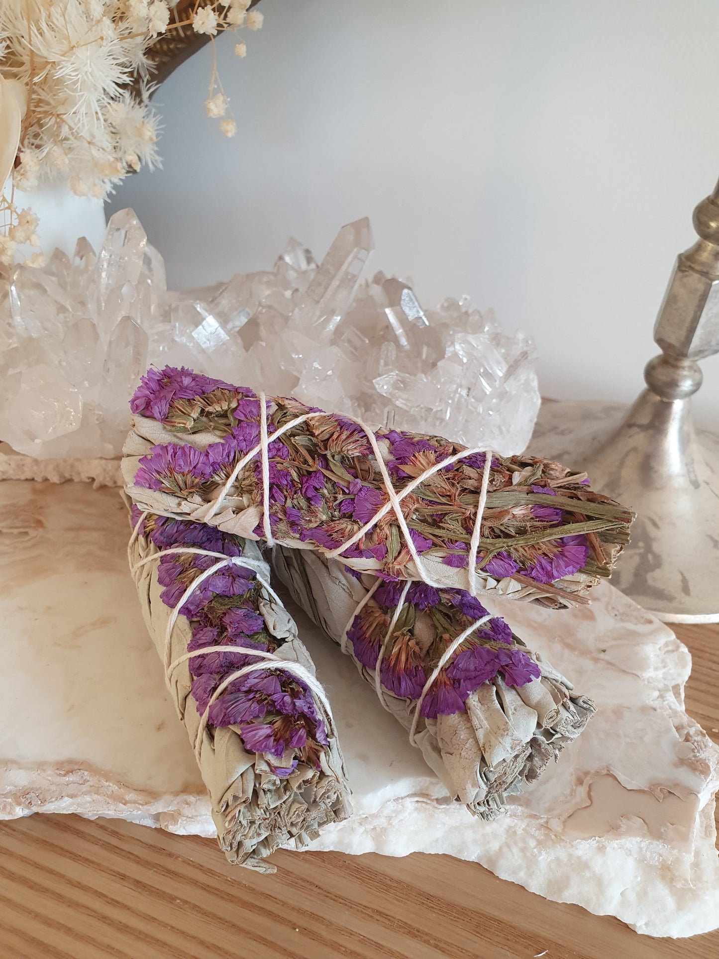 Sage Wand | Purple Sinuata