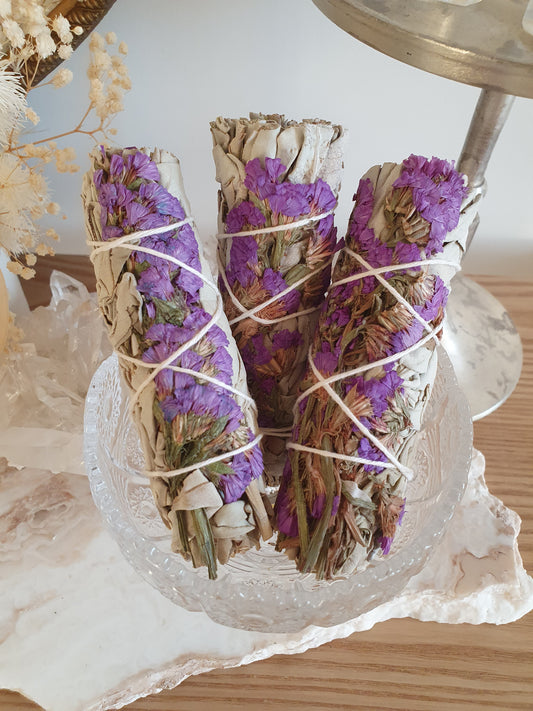 Sage Wand | Purple Sinuata