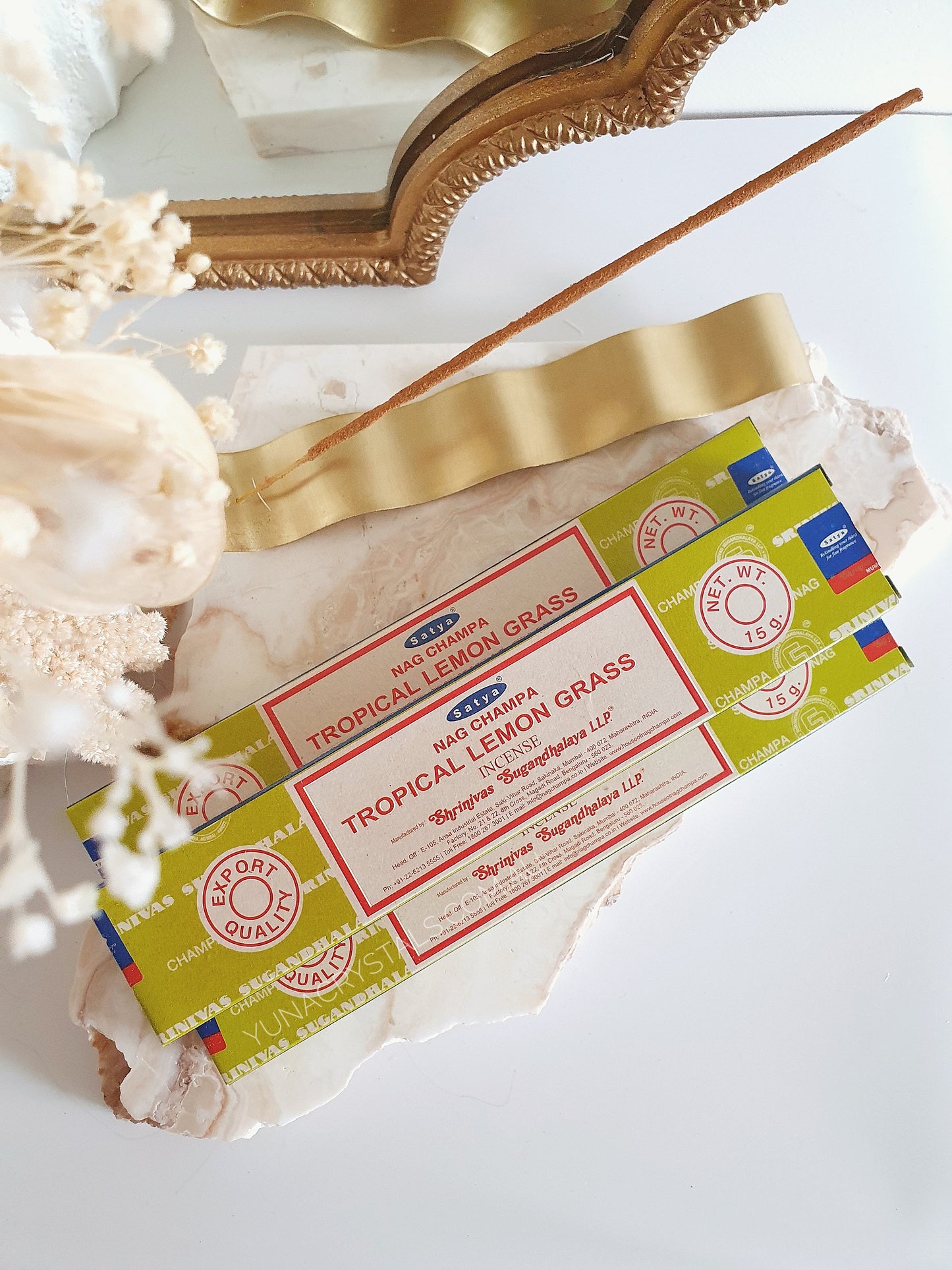 Satya Incense | Tropical Lemon Grass