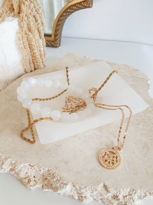 Selenite Trinket Bowl