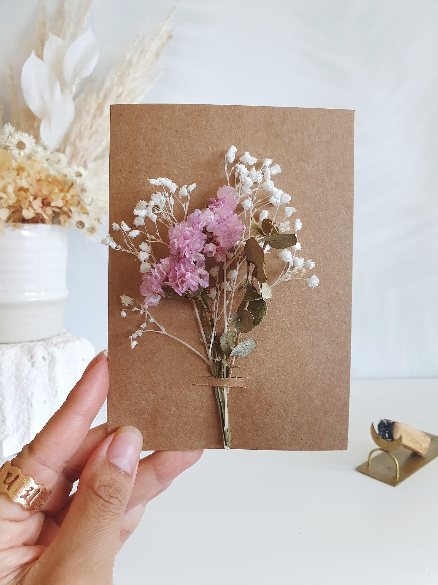 Dried Bouquet Gift Card - by Yuna