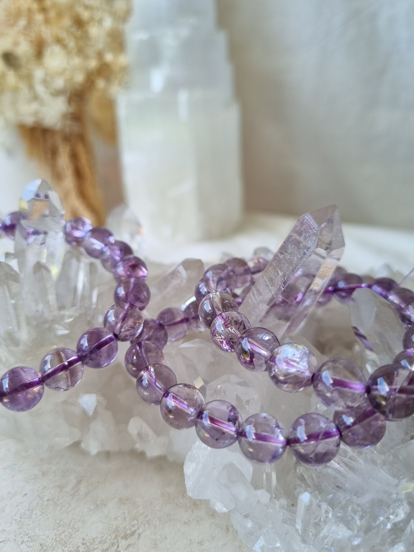 Amethyst Stretch Bracelet