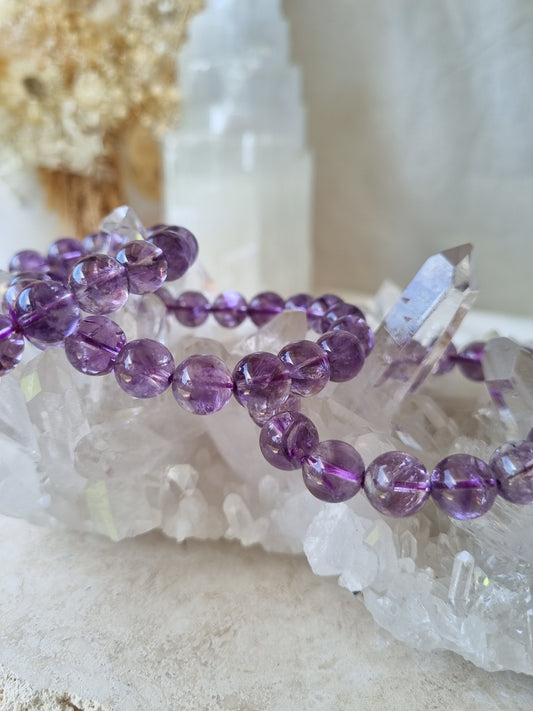 Amethyst Stretch Bracelet