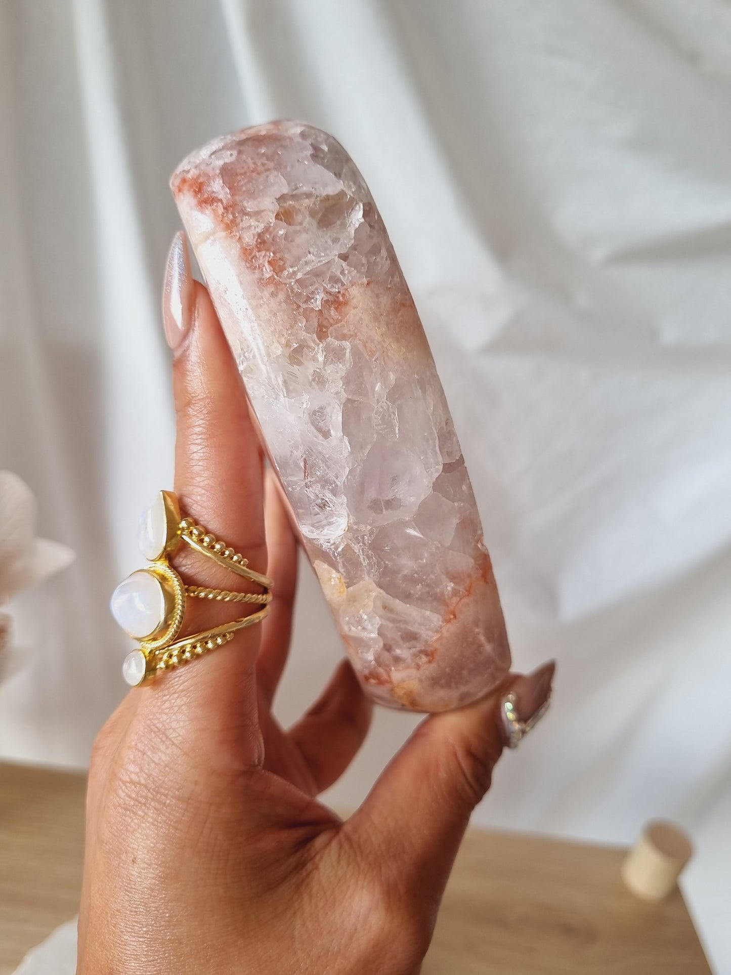 Pink Amethyst Heart | PAH001