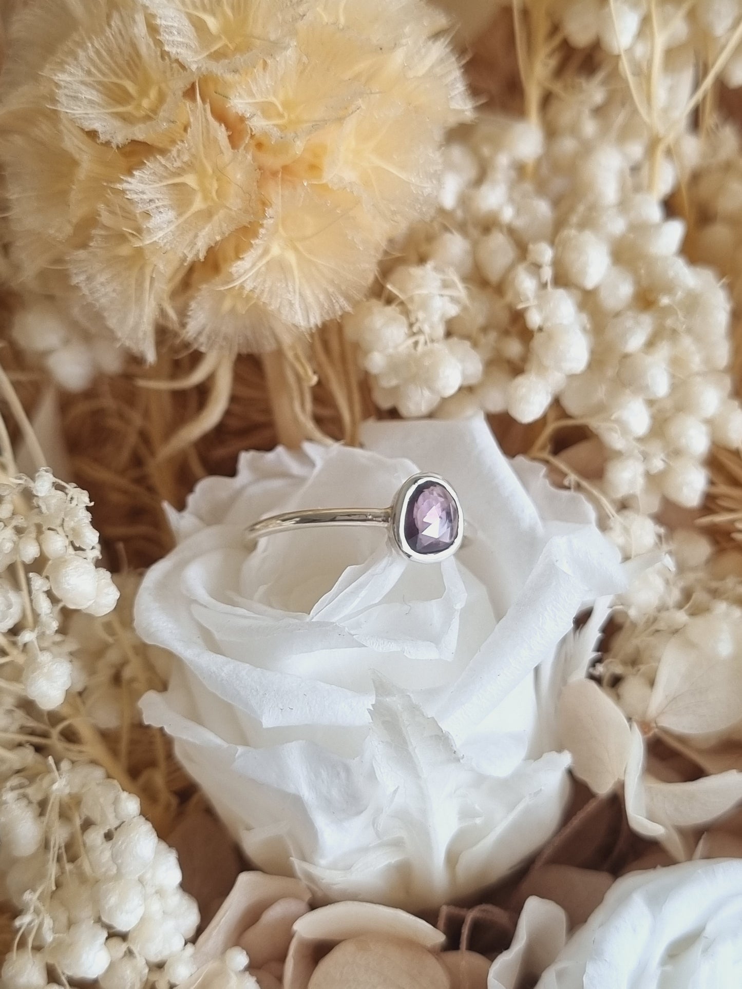 Wine Sapphire Ring | Size 5