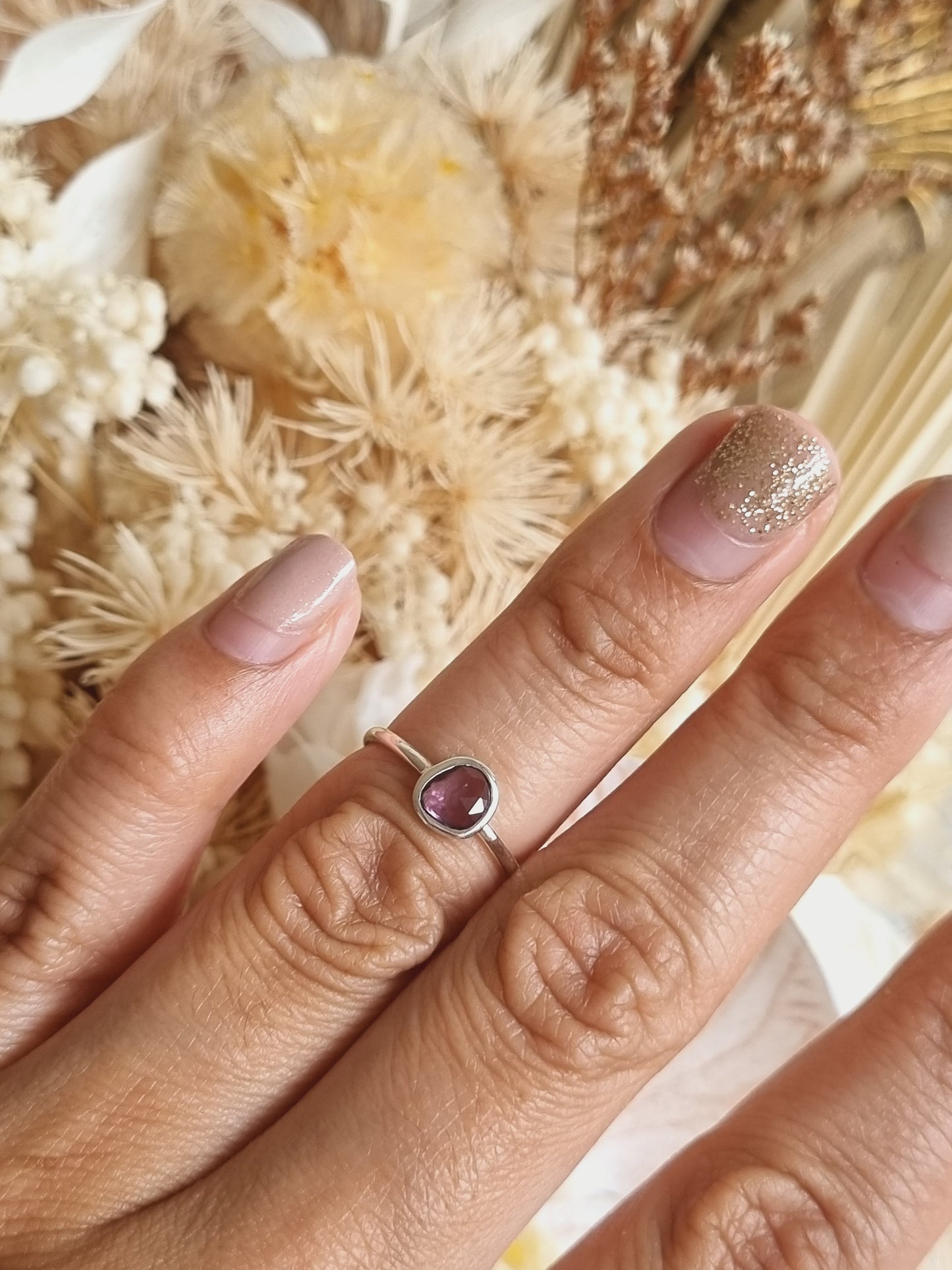 Wine Sapphire Ring | Size 5