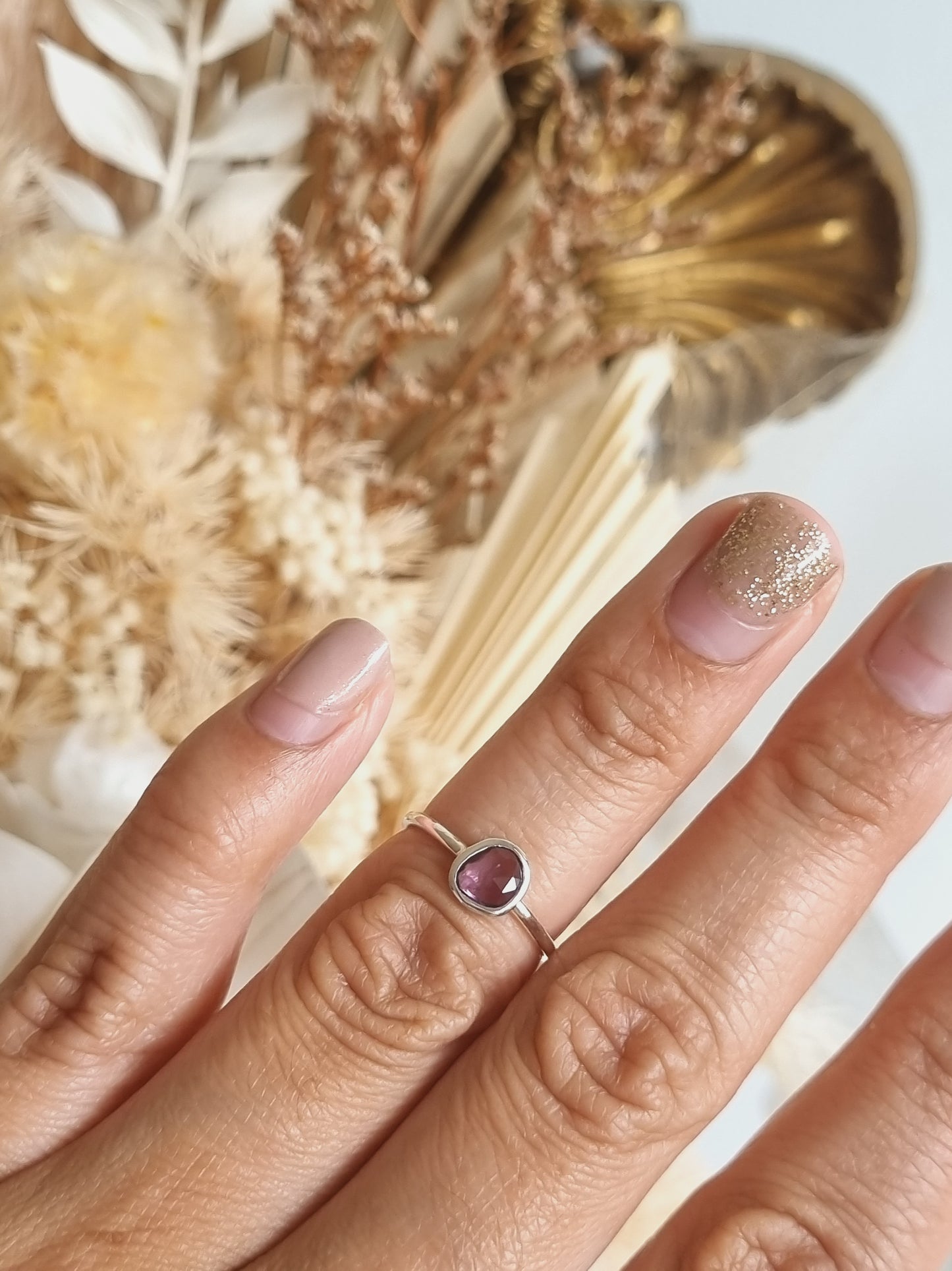 Wine Sapphire Ring | Size 5
