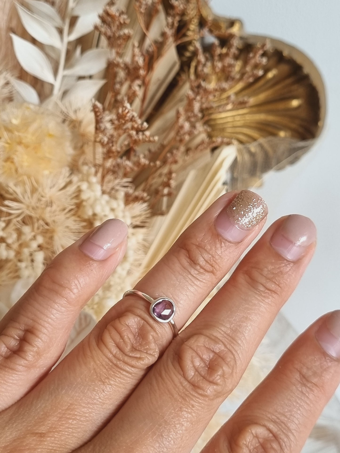 Wine Sapphire Ring | Size 5
