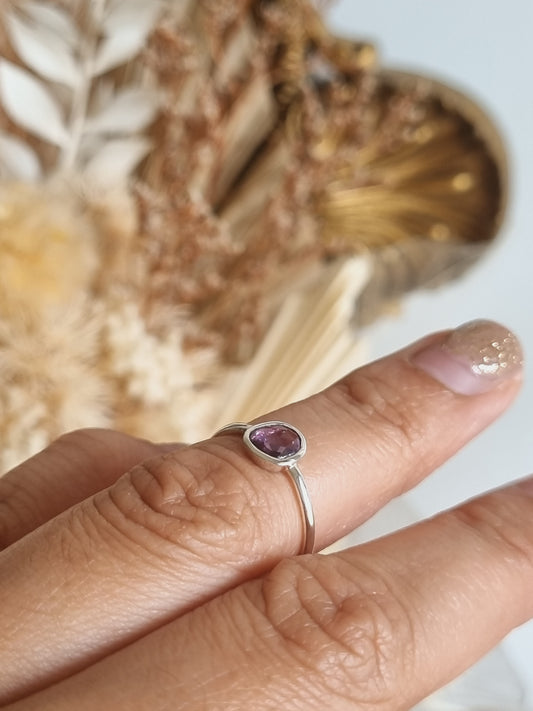 Wine Sapphire Ring | Size 5