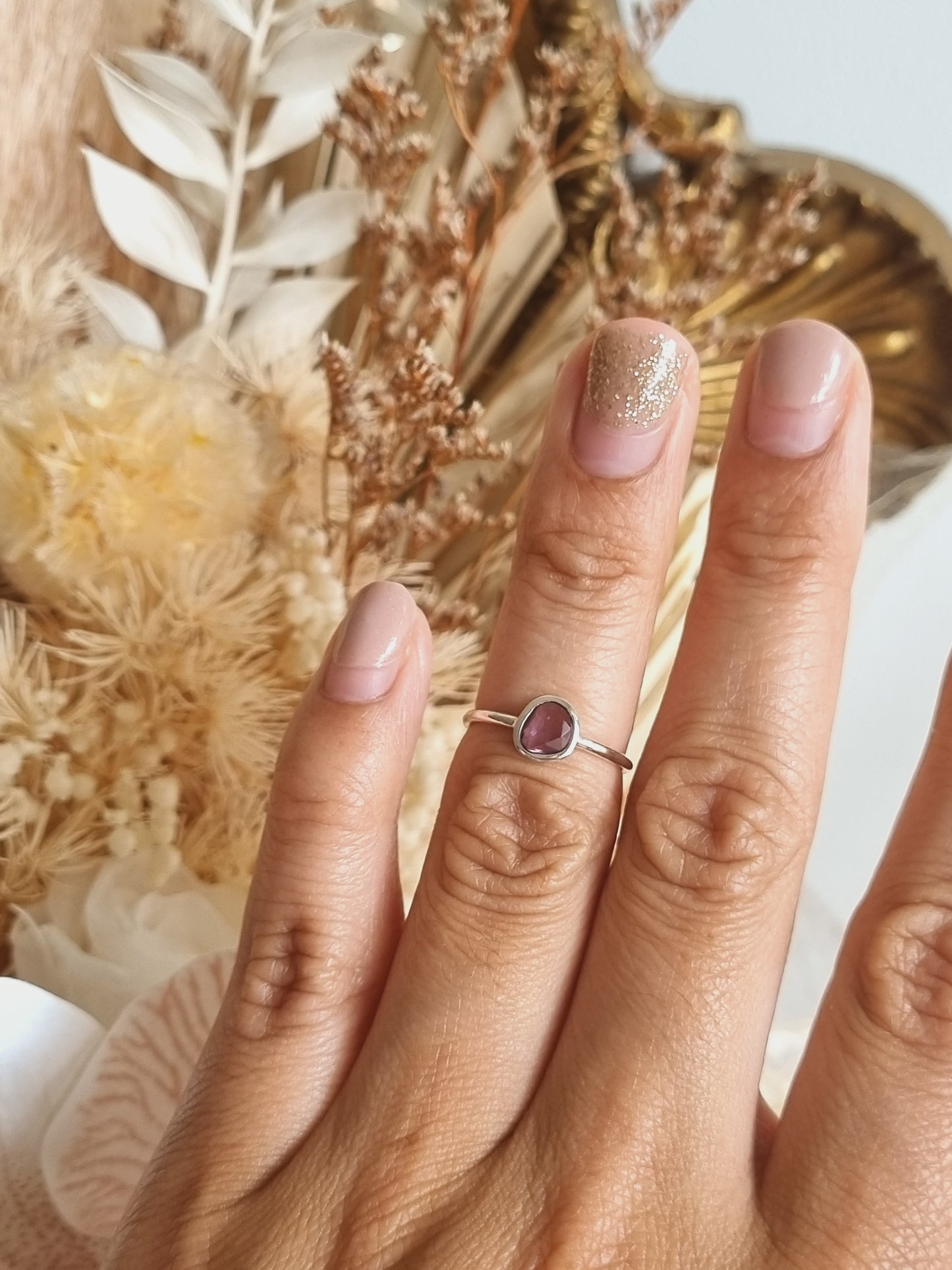 Wine Sapphire Ring | Size 5
