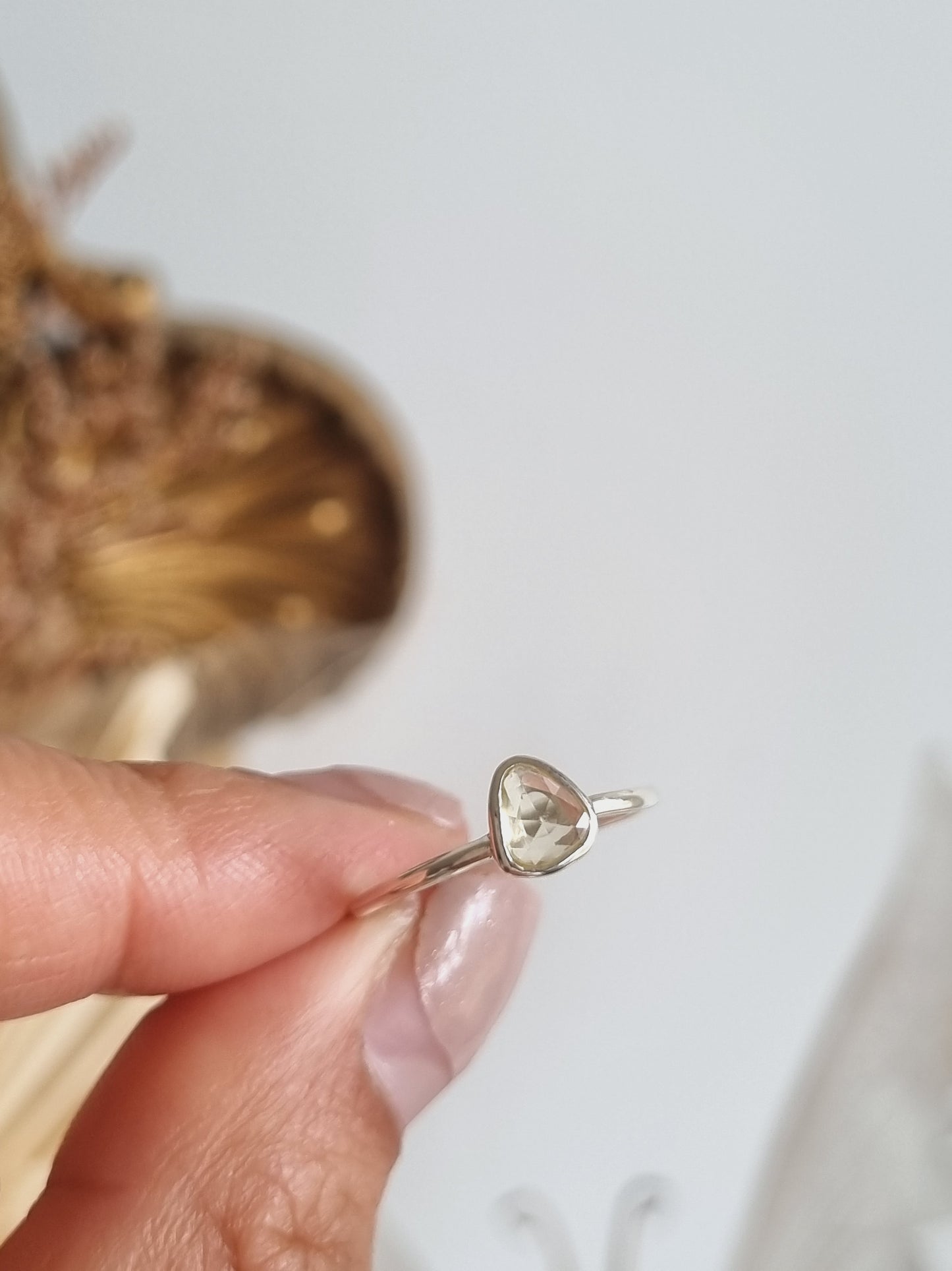 Yellow Sapphire Ring | Size 6