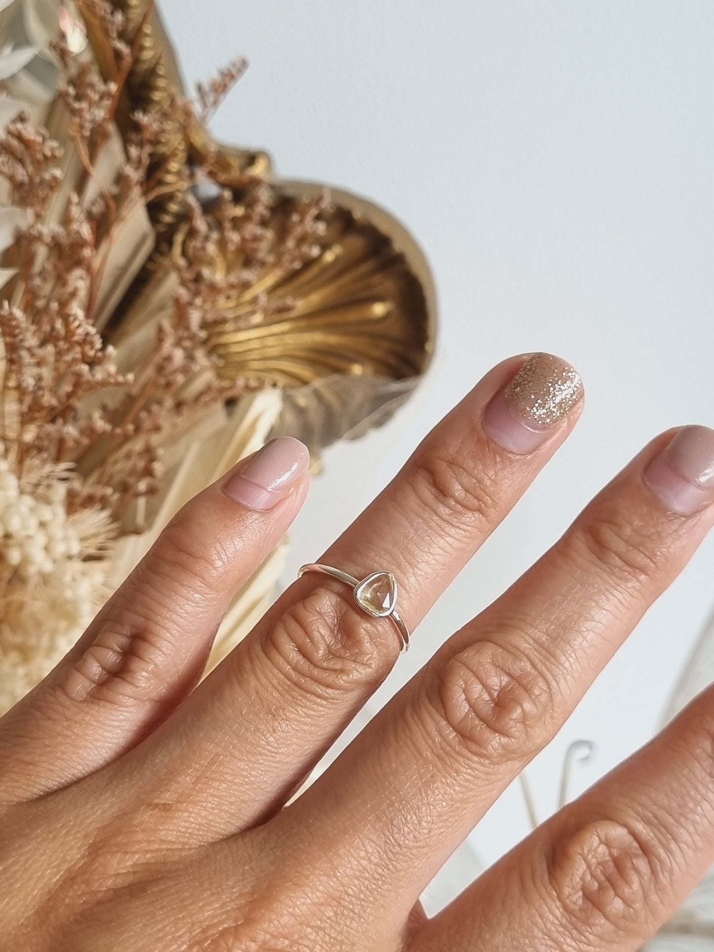 Yellow Sapphire Ring | Size 6