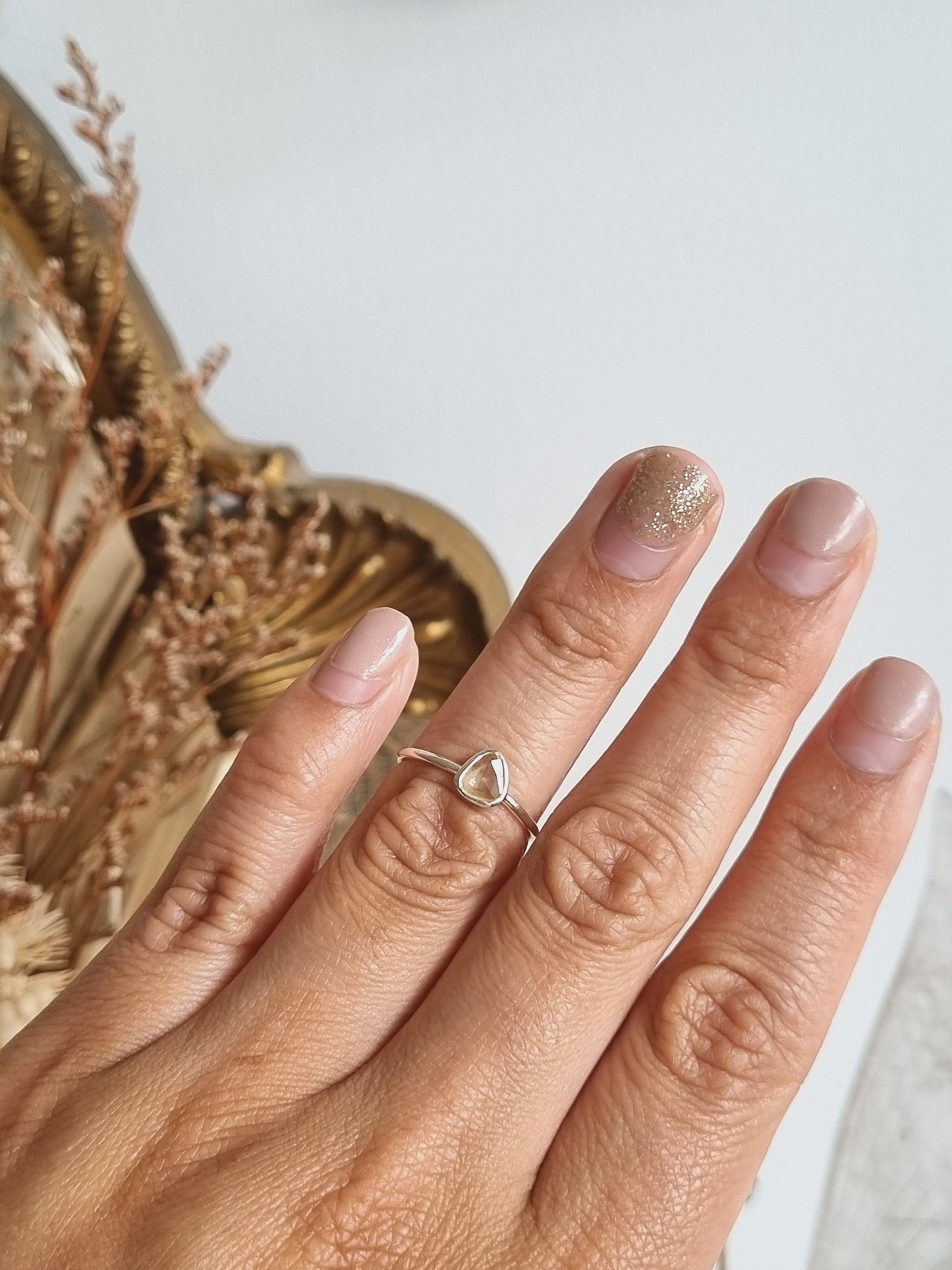 Yellow Sapphire Ring | Size 6