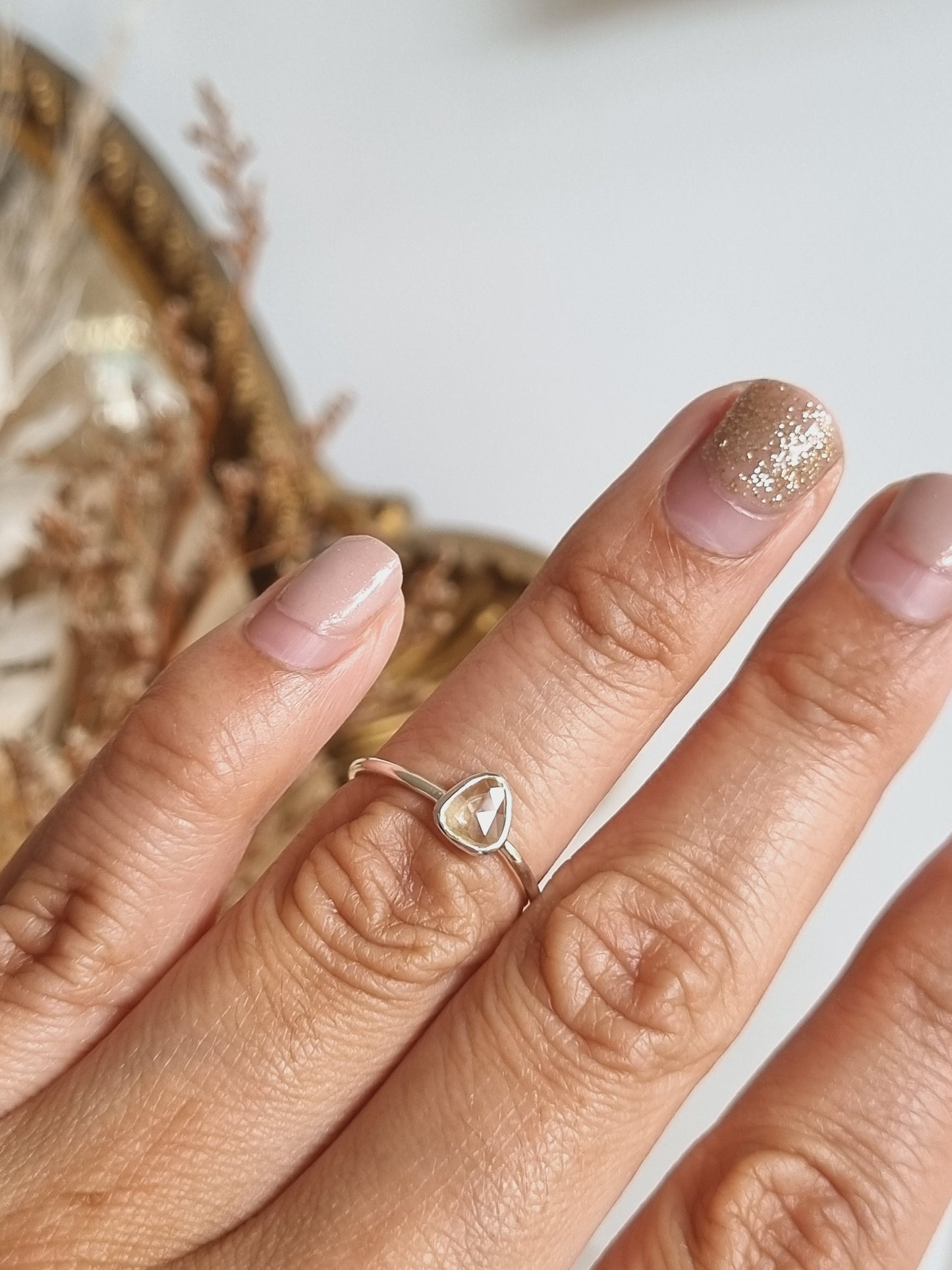 Yellow Sapphire Ring | Size 6