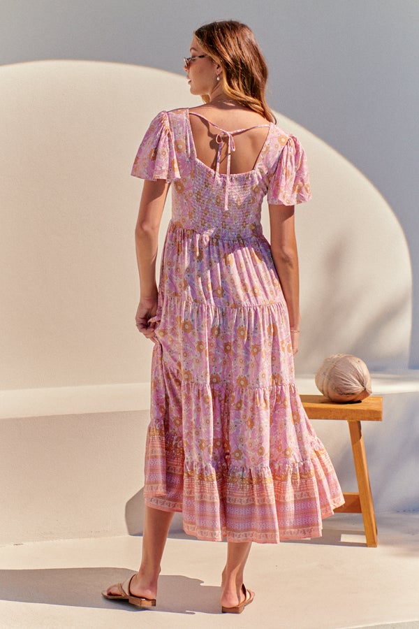 Cranberry Maxi Dress