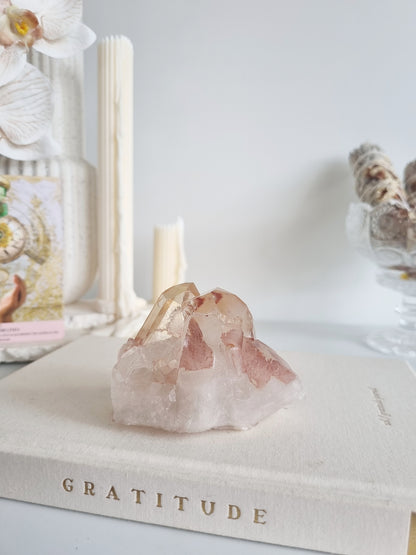 Haematite Quartz Cluster