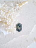 Moss Agate Ring | Size 9