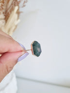 Moss Agate Ring | Size 9