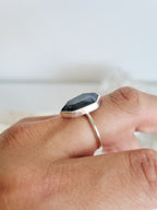 Moss Agate Ring | Size 9