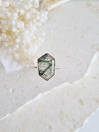Moss Agate Ring | Size 10