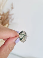 Moss Agate Ring | Size 10