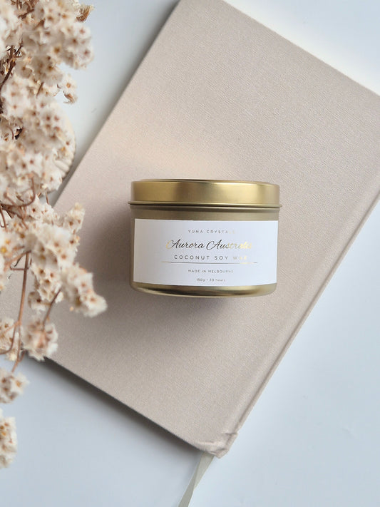 Aurora Australis Travel Candle