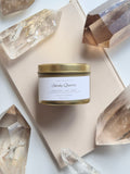 Smoky Quartz Travel Candle