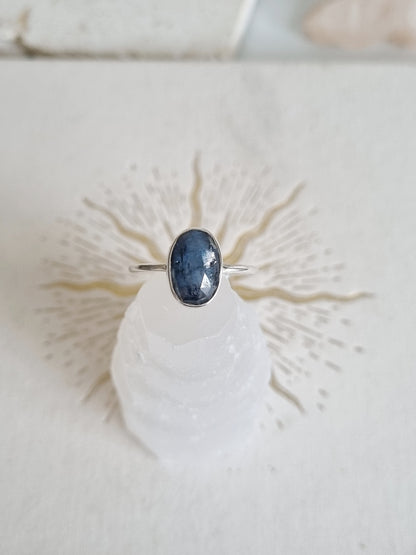 Moss Kyanite Ring| Size 10