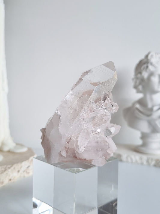 Pink Lemurian Cluster