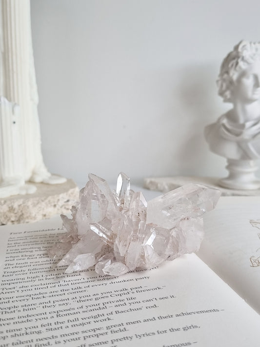 Pink Lemurian Cluster