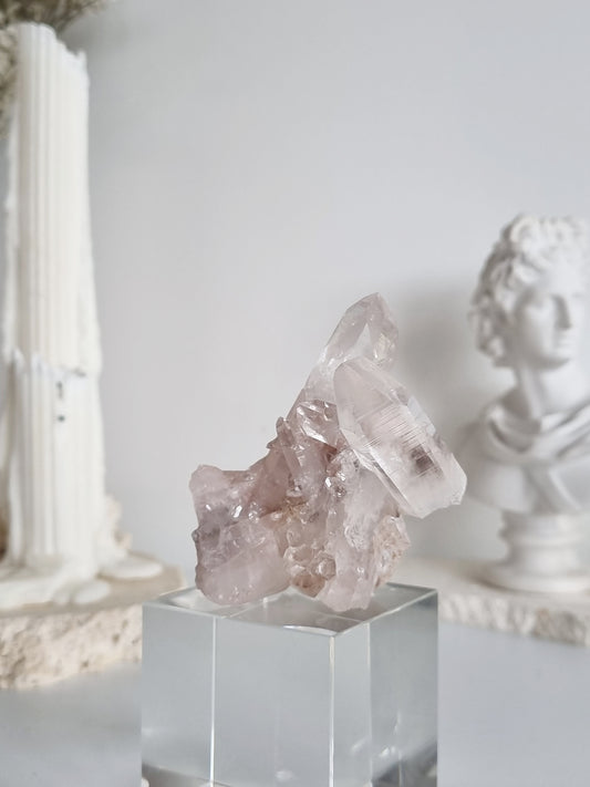 Pink Lemurian Cluster