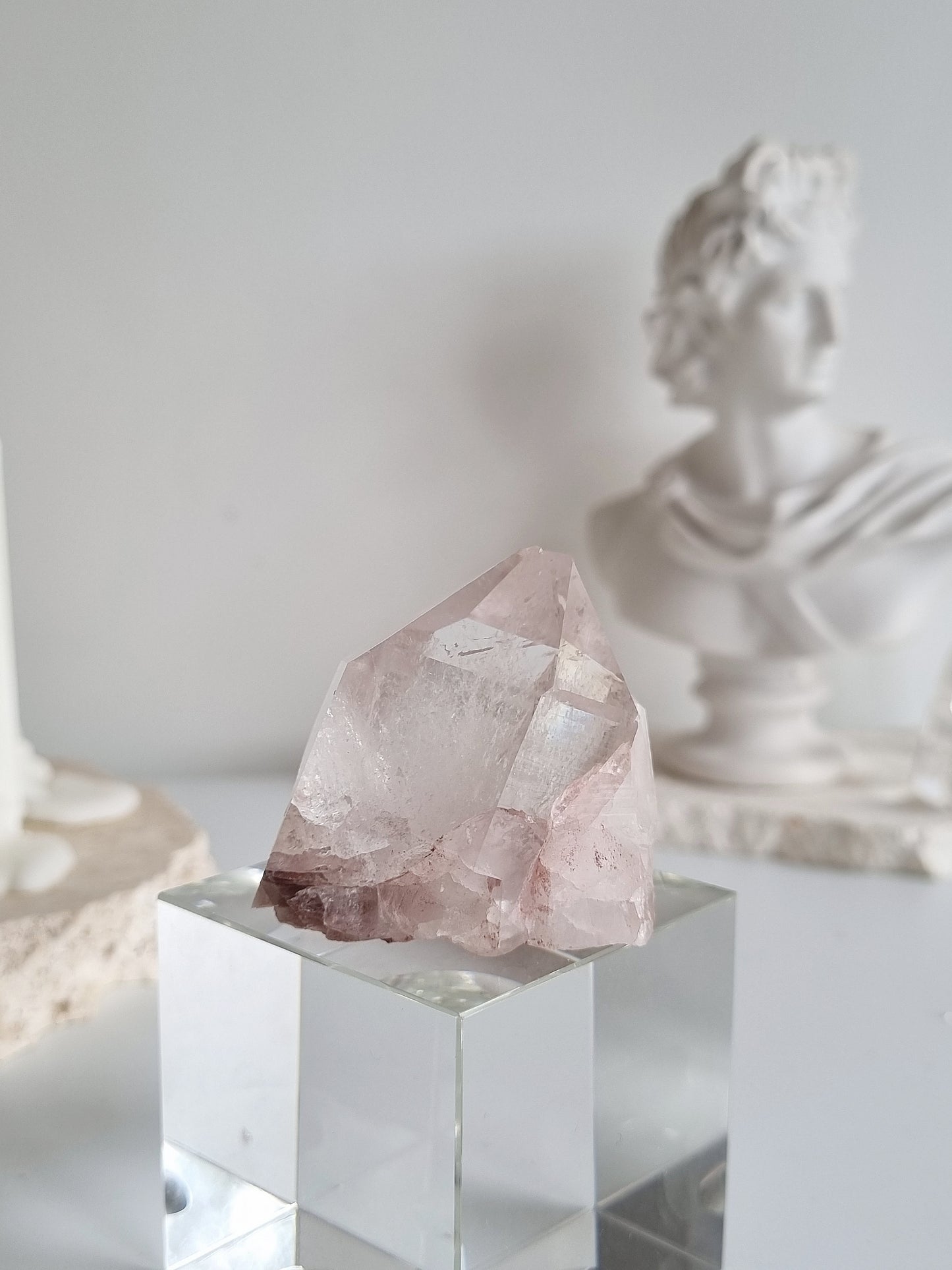 Pink Lemurian Cluster