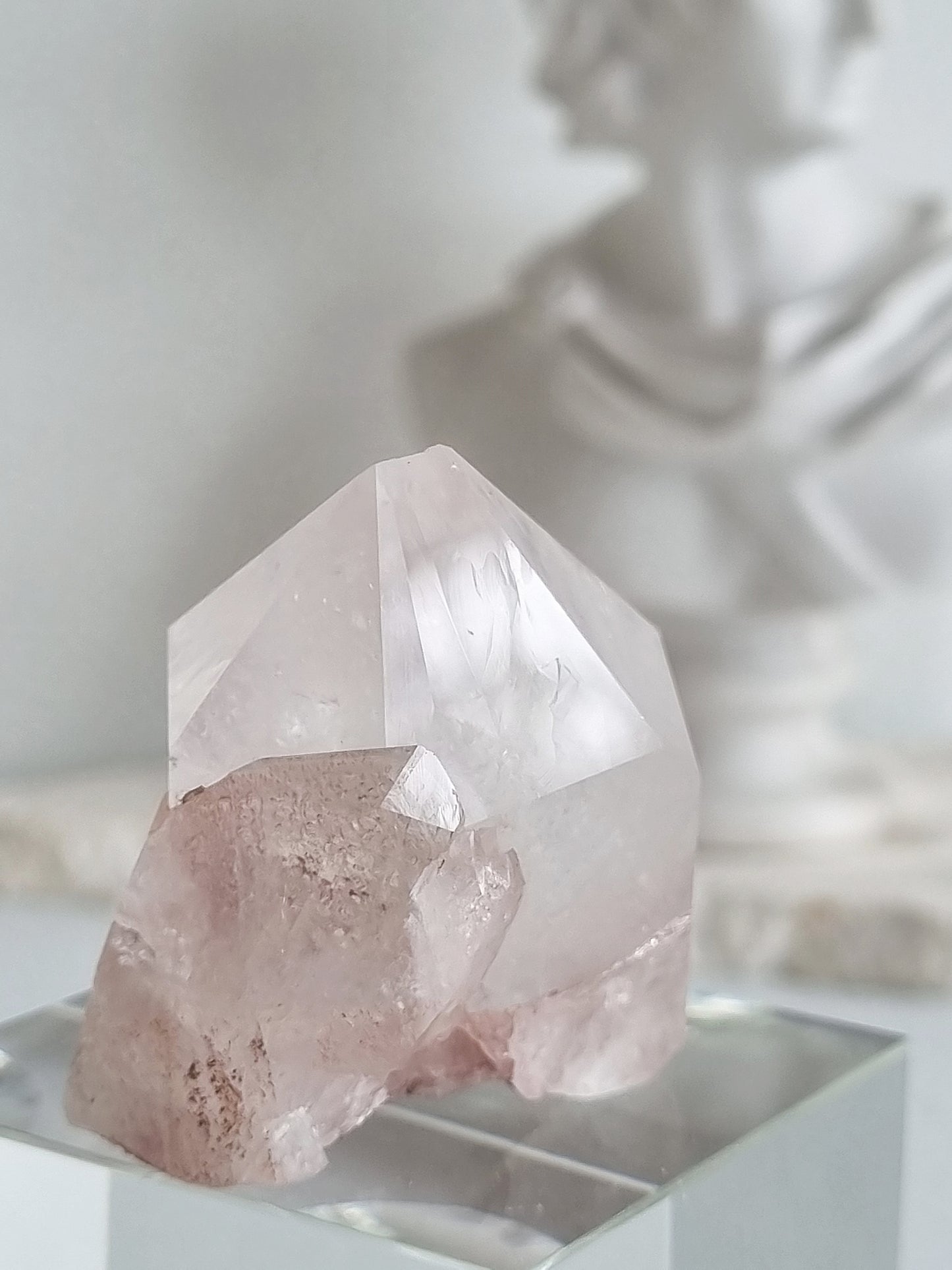 Pink Lemurian Cluster