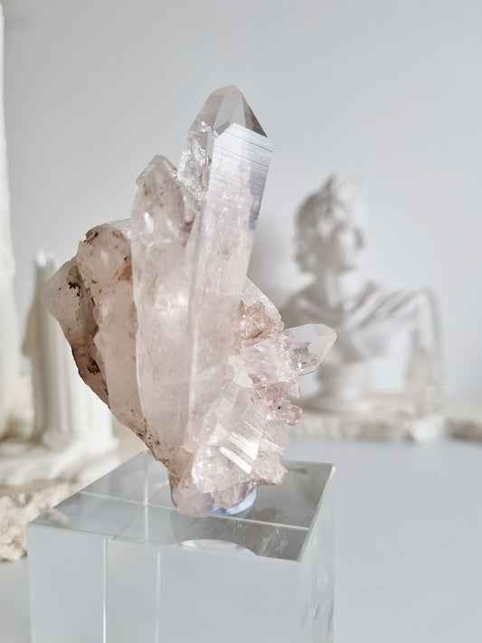 Pink Lemurian Cluster