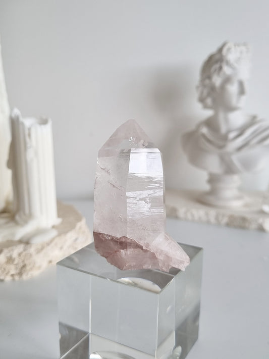 Pink Lemurian Cluster