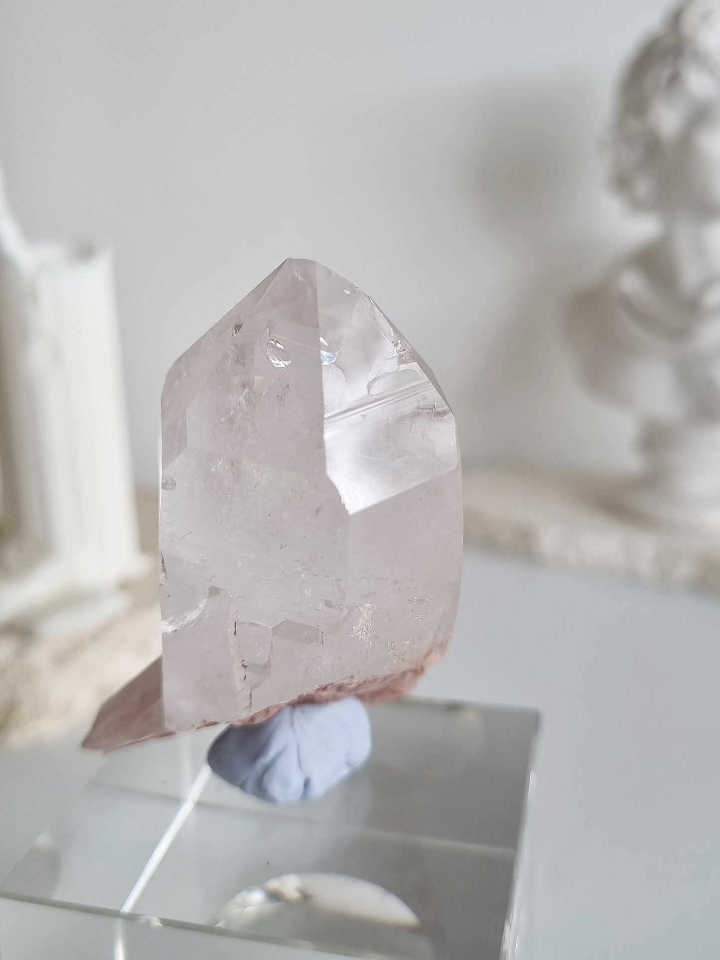 Pink Lemurian Cluster