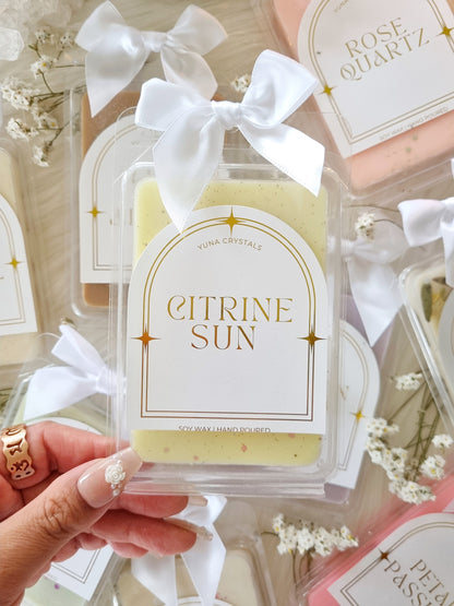 Citrine Sun Heart Melt
