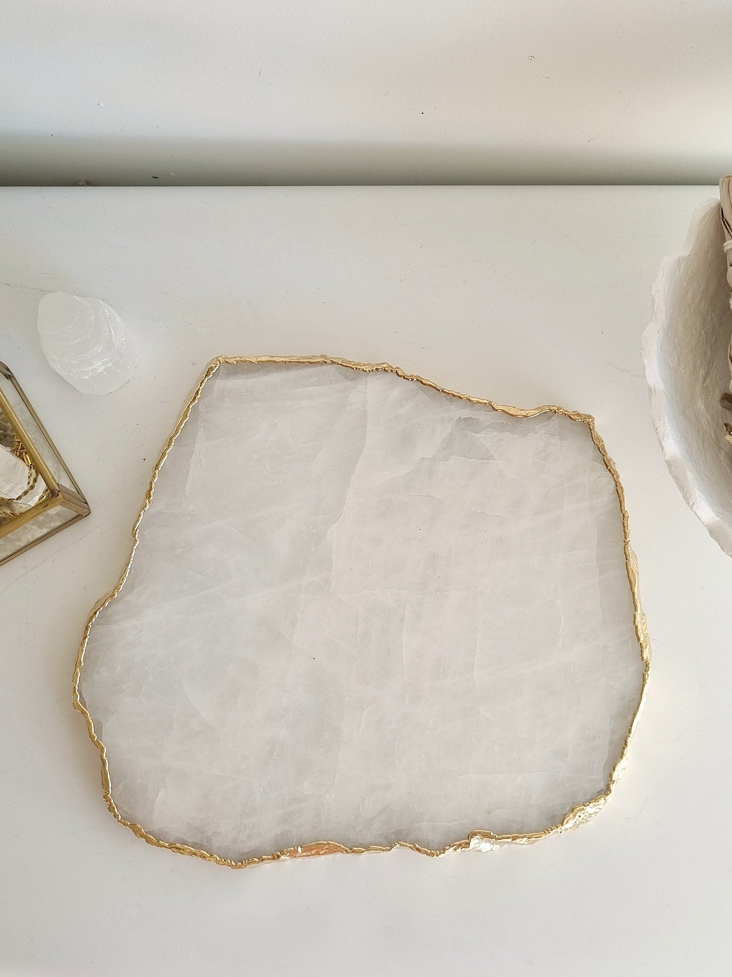 Clear Quartz Platter