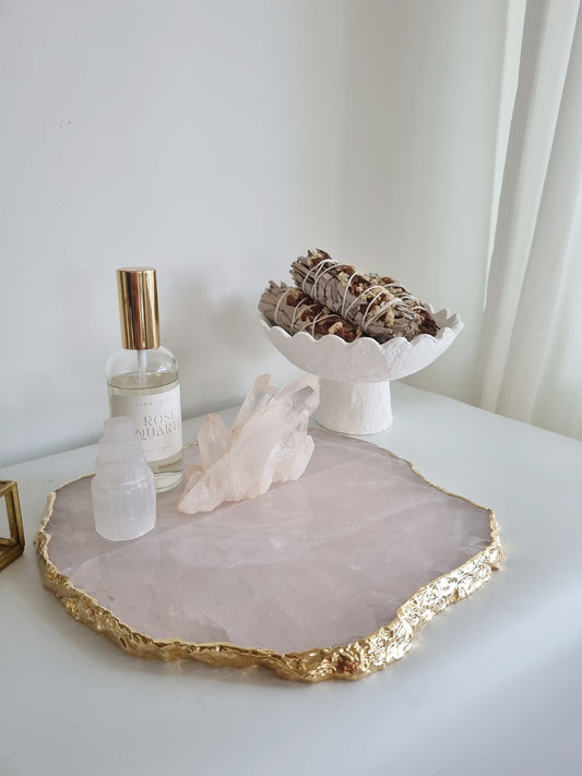 Rose Quartz Platter