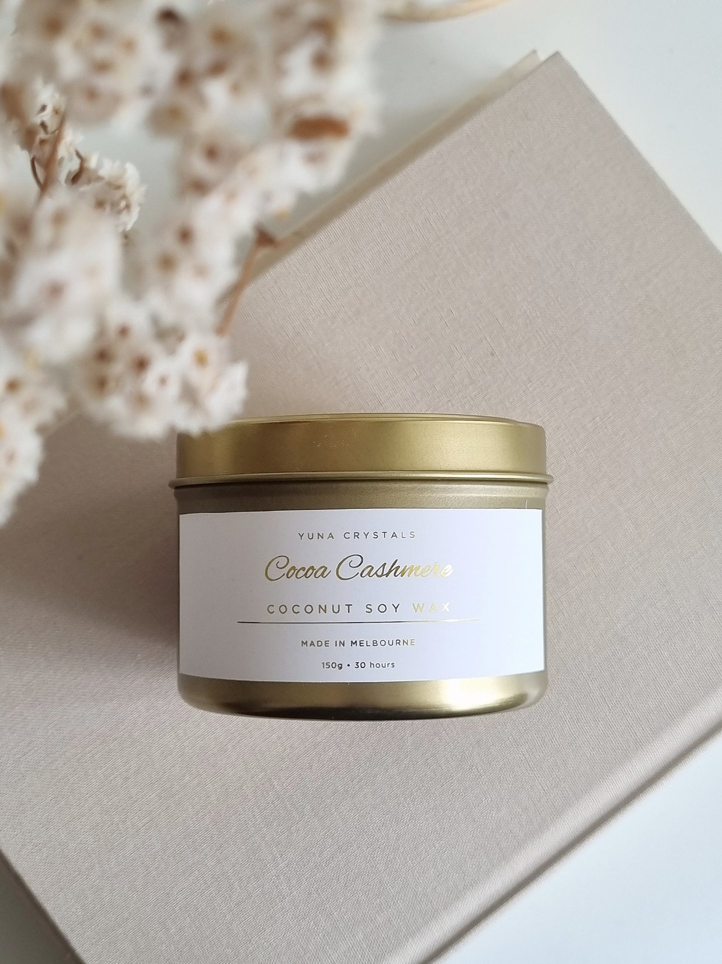 Cocoa Cashmere Tin Candle